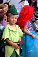 Fall Festival 2011 - Costume contest - Up on stage for judging