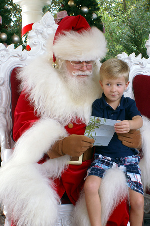 Trey and Santa 2011 - b