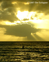 Rowing into the Sunset