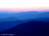 GSMNP Sunset at Clingmans Dome 1